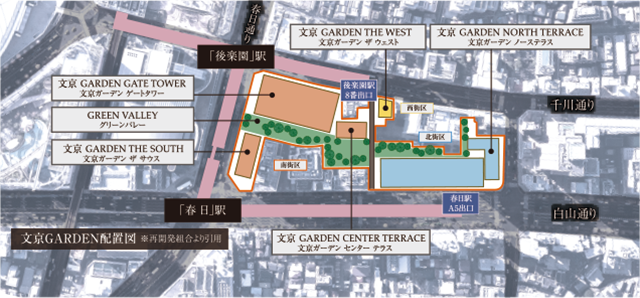 文京GARDEN配置図