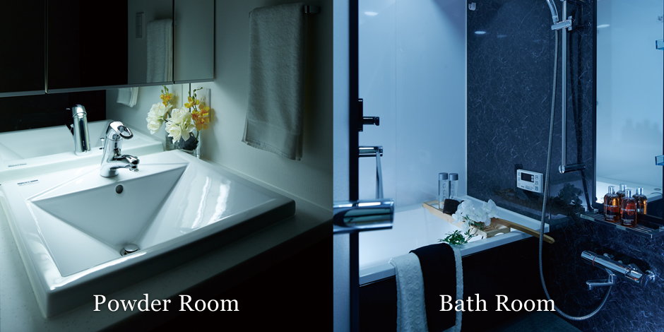 Powder Room & Bath Room