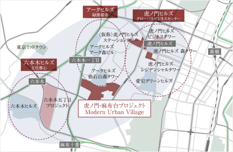 虎ノ門・麻布台プロジェクト